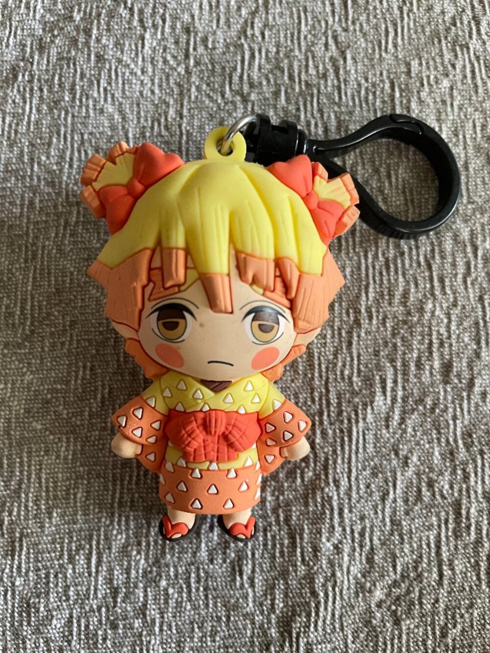 Demon Slayer Zenko Clip Series 5 Monogram Key Chain Figure 2.5"